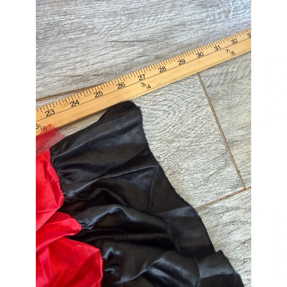 Spirit Halloween Queen of Hearts Costume 3T 4T Alice Wonderland Toddler Girls